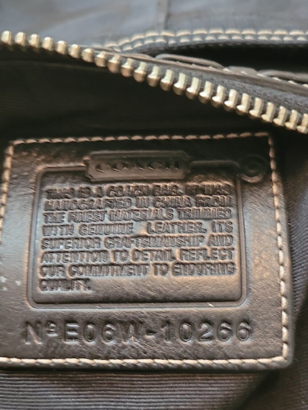 Coach Hampton Signature Stripe-Python Trim Swingpack/Crossbody Y2K - Picture 6 of 7